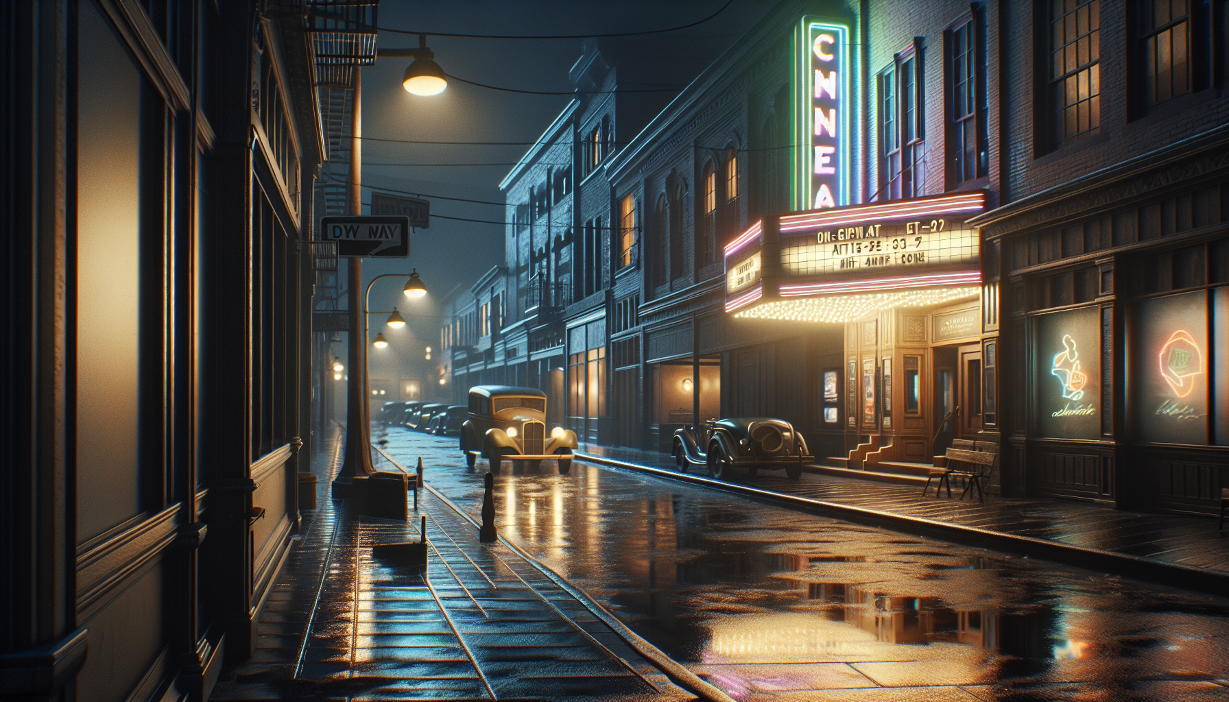 Scena iconica del film Amici Miei con attori italiani